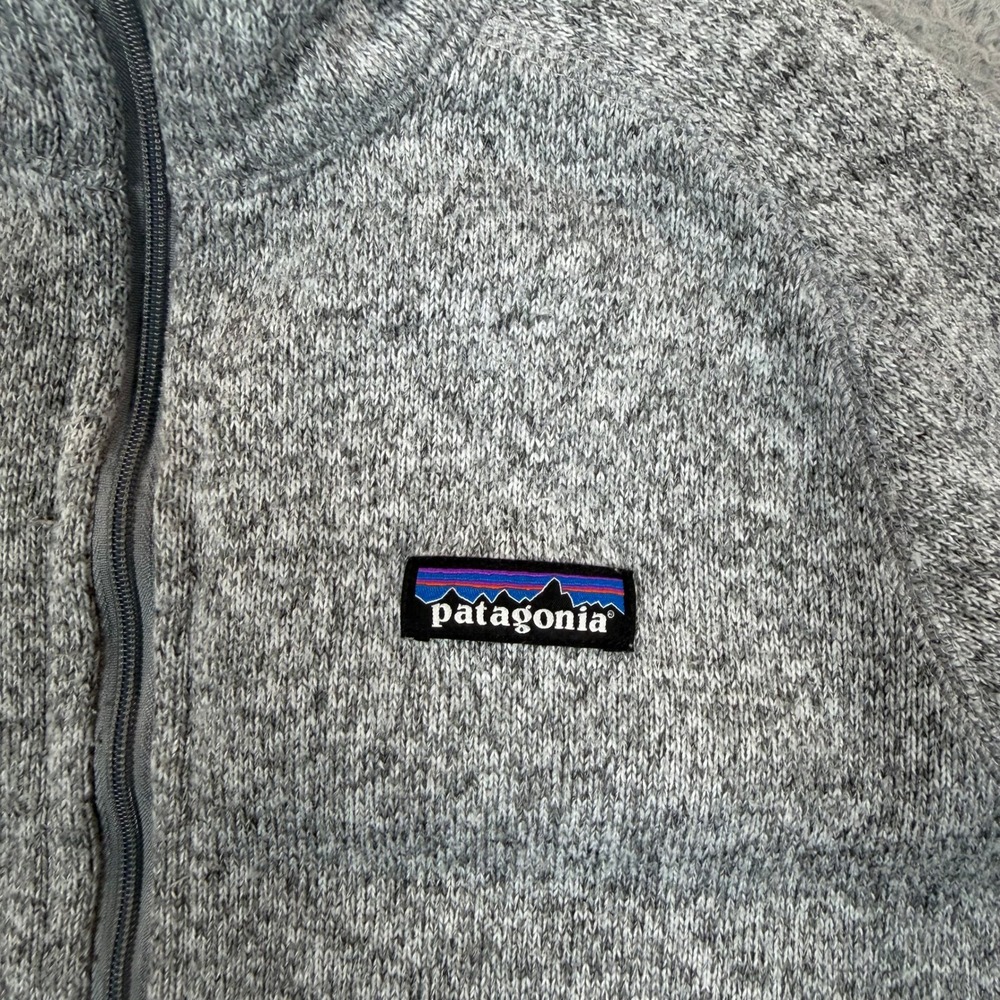 Patagonia Womens Better Sweater Full Zip Jacket Grey Heather Small 25543 - Picture 8 of 13